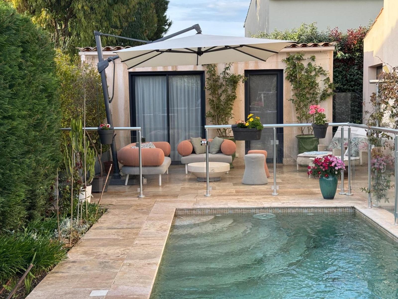 Villa Elimia Piscine Privee & Chauffee Антиб Екстериор снимка